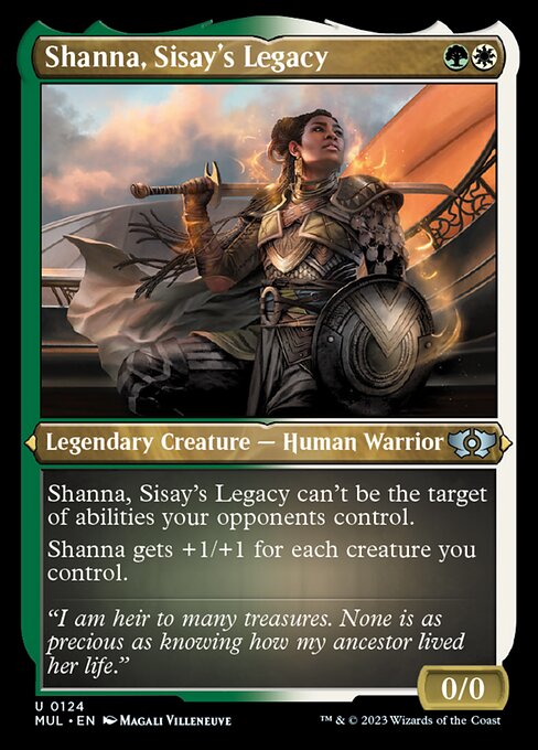 Shanna, Sisay's Legacy - Foil-Etched