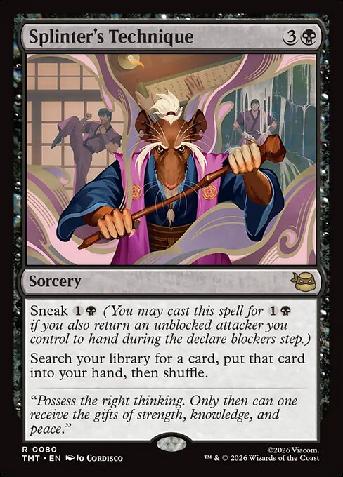 Splinter's Technique - Foil