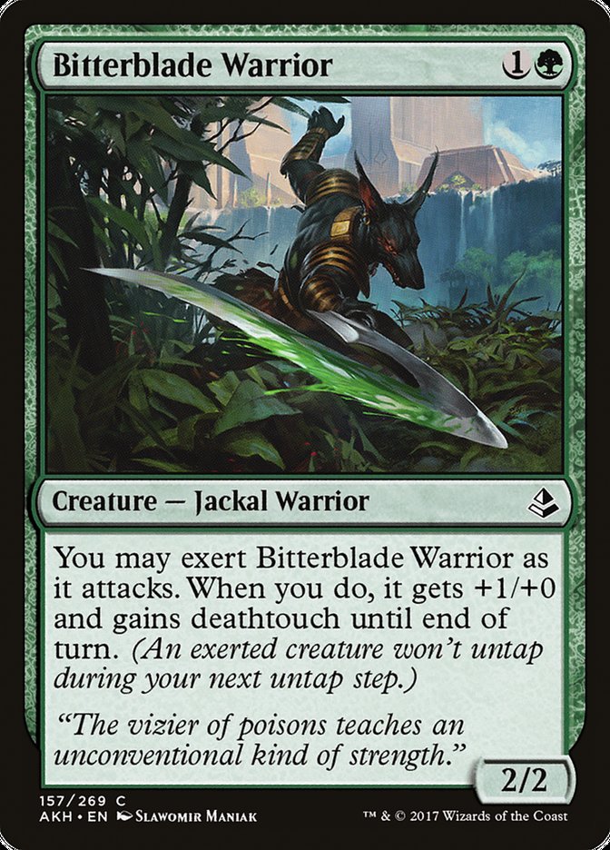 Bitterblade Warrior - Foil