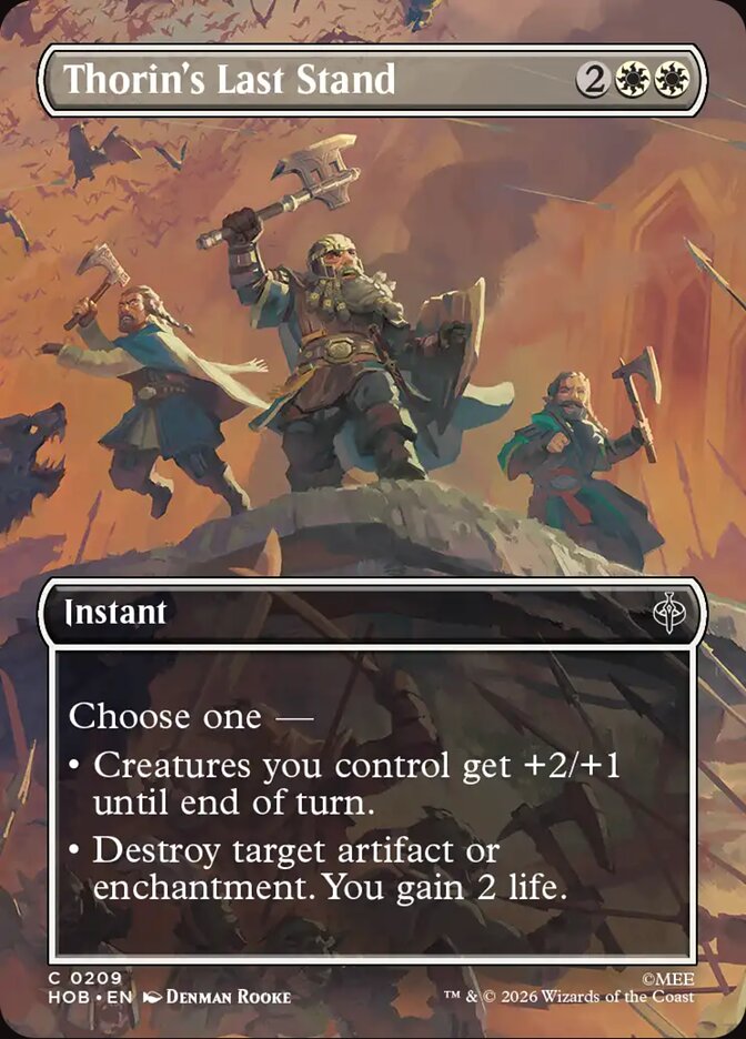 Thorin's Last Stand - Foil