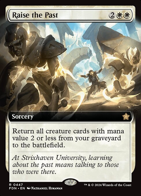 Raise the Past - Foil