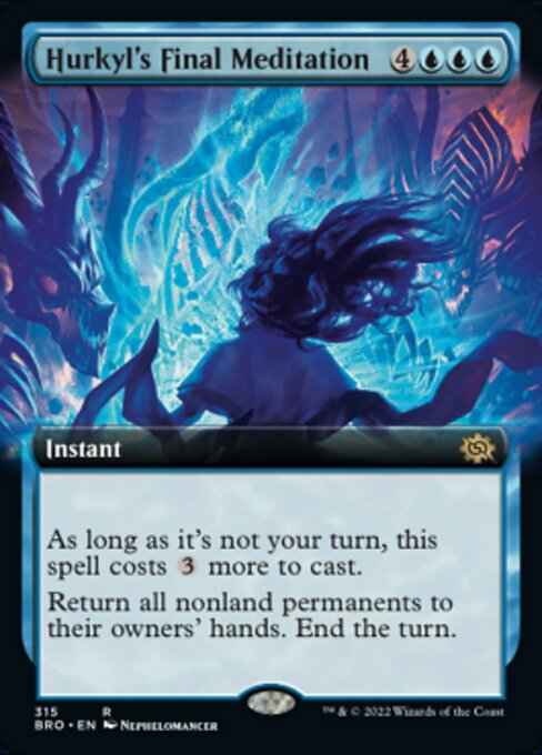Hurkyl's Final Meditation - Foil