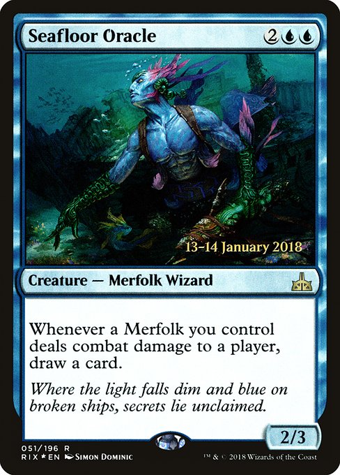 Seafloor Oracle - Foil - Prerelease Promo