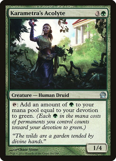 Karametra's Acolyte - Foil - Gift Box Promo