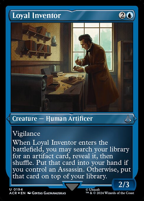 Loyal Inventor - Foil-Etched