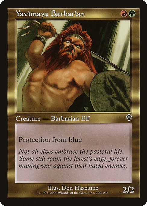 Yavimaya Barbarian - Foil