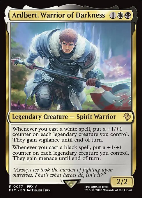 Ardbert, Warrior of Darkness - Surge Foil