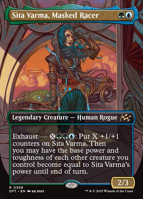 Sita Varma, Masked Racer - Foil