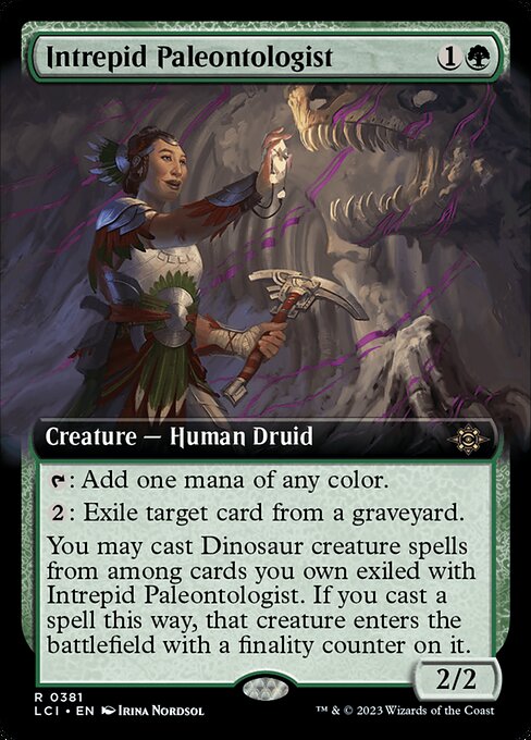 Intrepid Paleontologist - Foil
