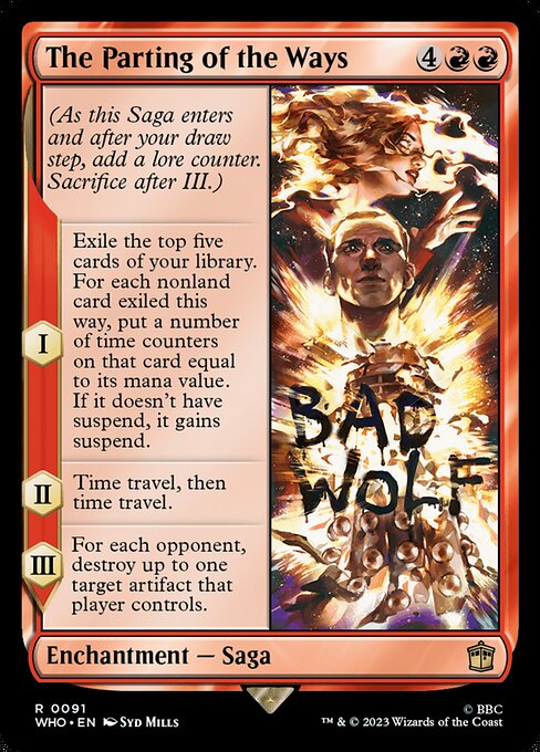 The Parting of the Ways - Foil