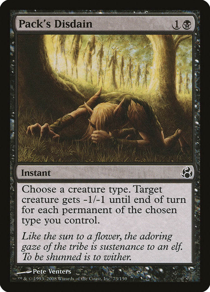 Pack's Disdain - Foil