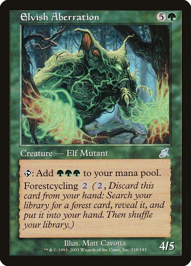 Elvish Aberration - Foil