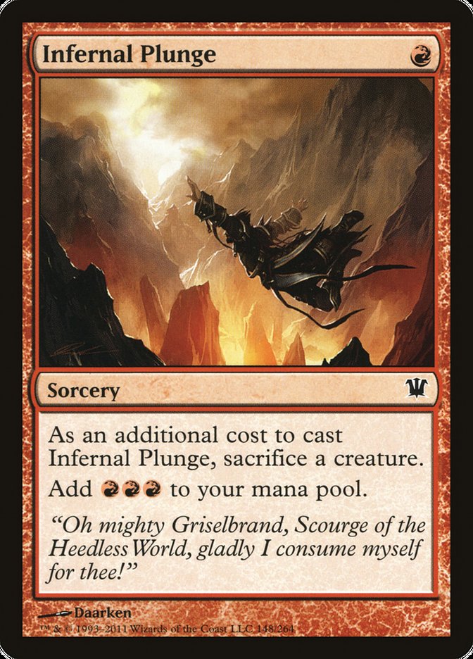 Infernal Plunge - Foil
