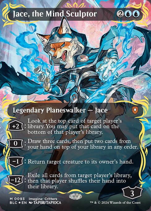 Jace, the Mind Sculptor - Raised Foil