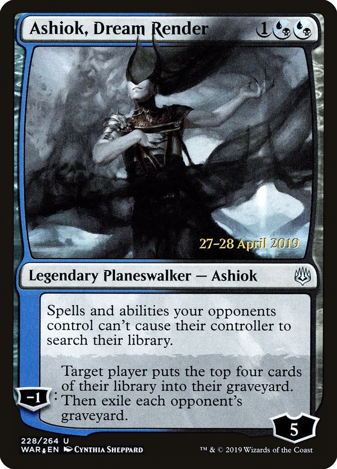 Ashiok, Dream Render - Foil - Prerelease Promo