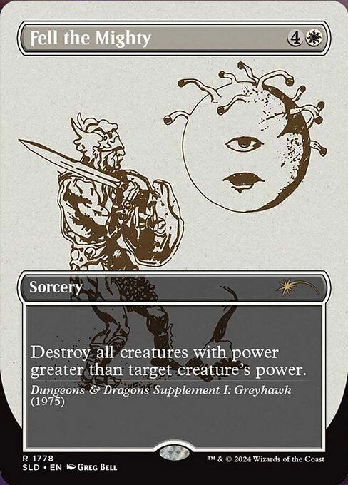 Fell the Mighty - Foil
