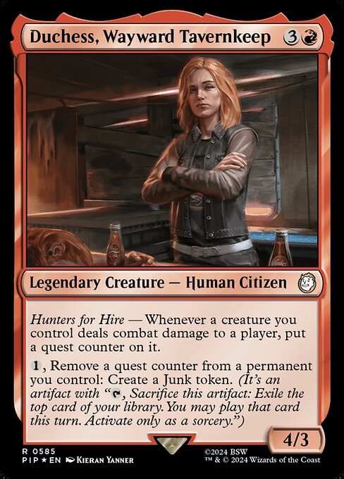 Duchess, Wayward Tavernkeep - Surge Foil