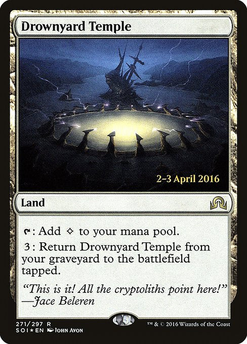 Drownyard Temple - Foil - Prerelease Promo