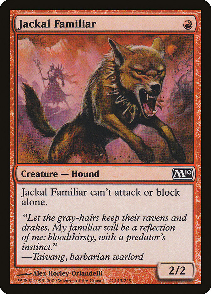 Jackal Familiar - Foil