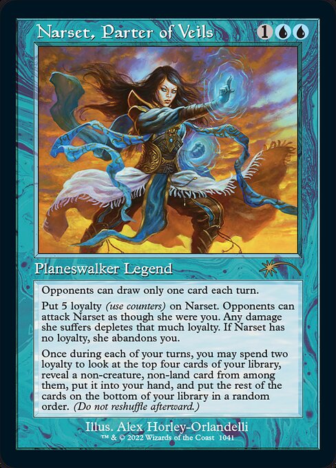 Narset, Parter of Veils (1041) - Foil