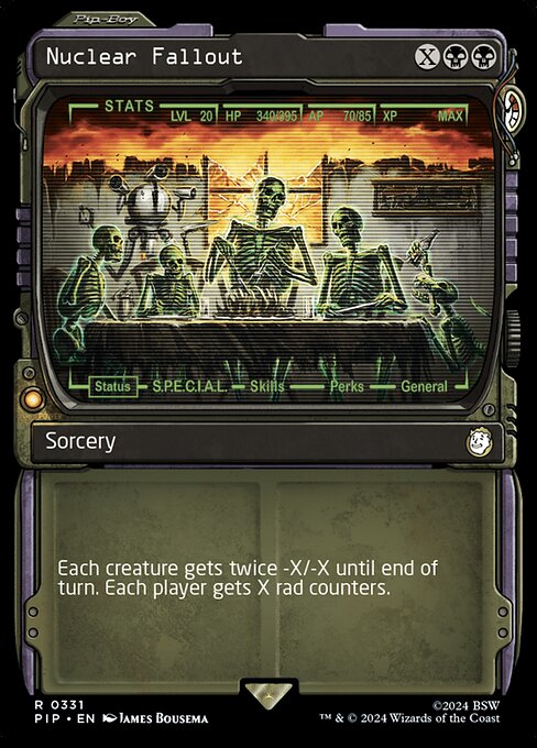 Nuclear Fallout - Foil