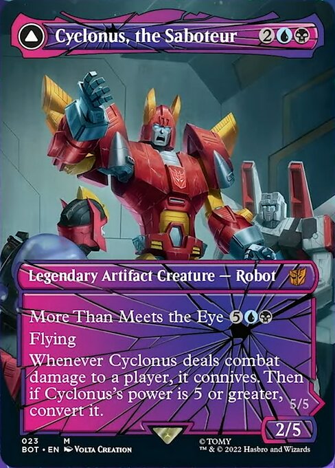 Cyclonus, the Saboteur - Foil