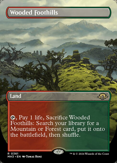 Wooded Foothills - Foil