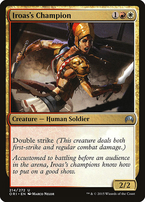 Iroas's Champion - Foil
