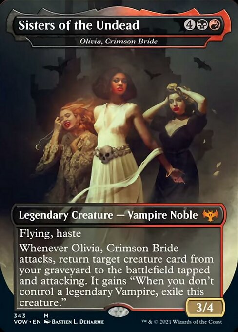 Olivia, Crimson Bride (Sisters of the Undead) - Foil