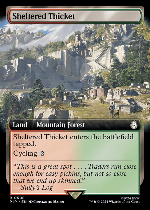 Sheltered Thicket - Foil
