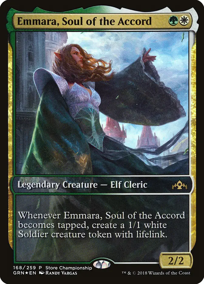 Emmara, Soul of the Accord - Foil - Store Championship Promo