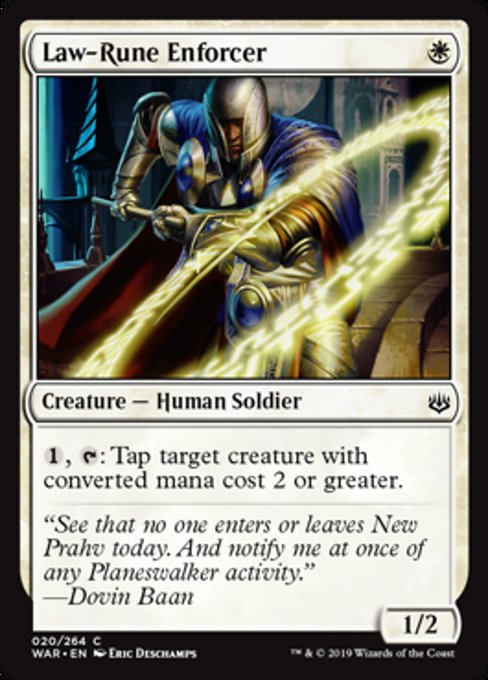Law-Rune Enforcer - Foil