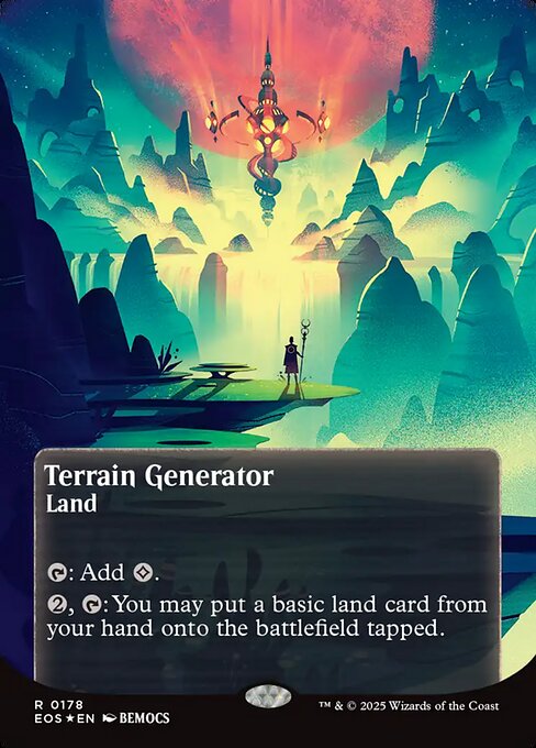 Terrain Generator - Galaxy Foil