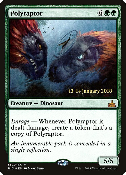 Polyraptor - Foil - Prerelease Promo