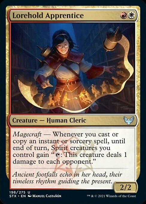 Lorehold Apprentice - Foil