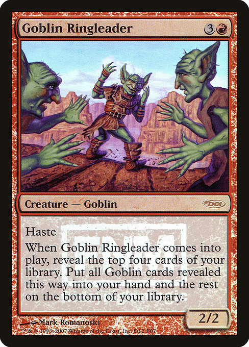 Goblin Ringleader - Foil - FNM Promo