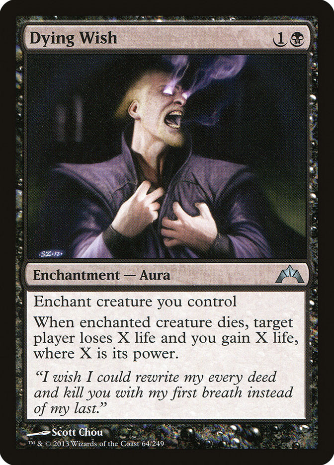 Dying Wish - Foil