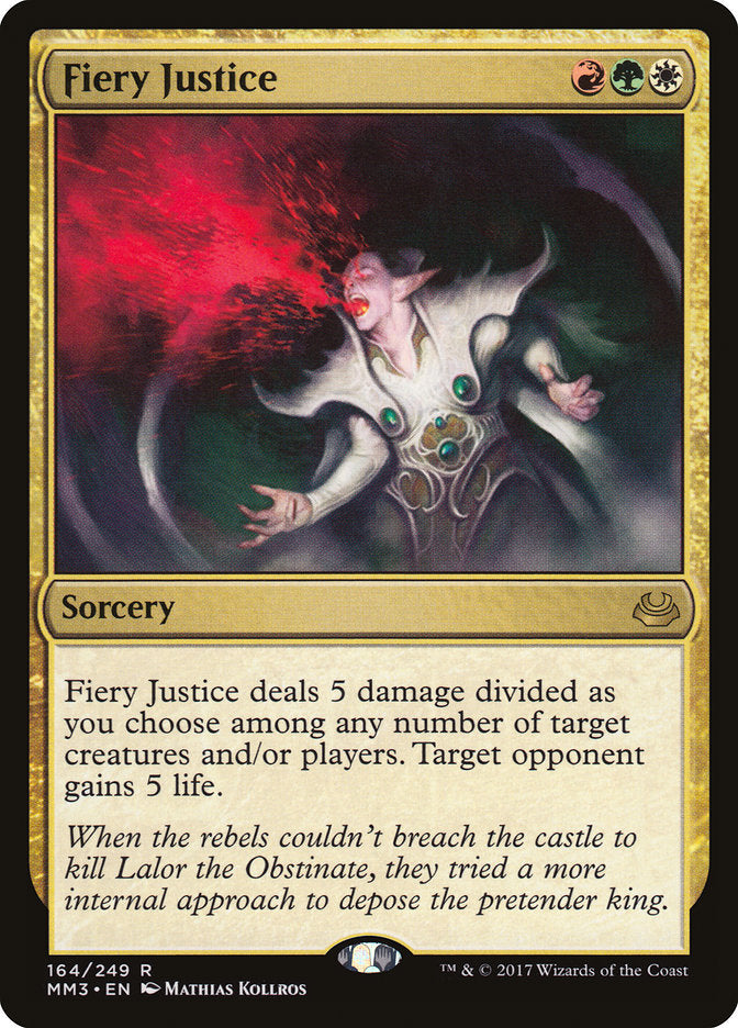 Fiery Justice - Foil