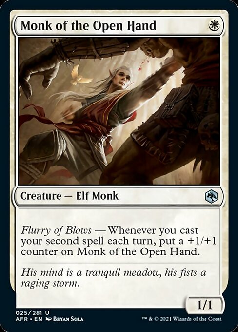 Monk of the Open Hand - Foil