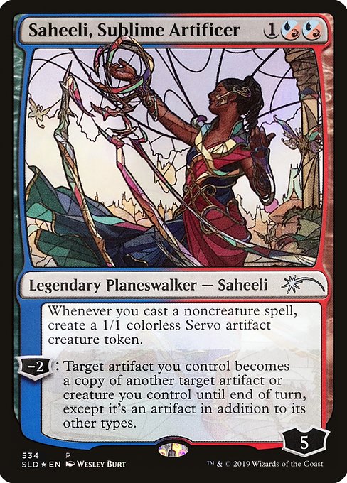 Saheeli, Sublime Artificer - Foil