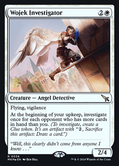 Wojek Investigator - Foil - Prerelease Promo