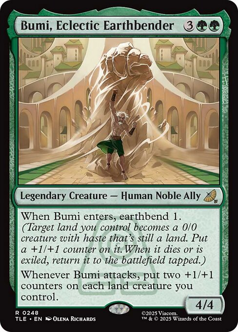 Bumi, Eclectic Earthbender - Foil