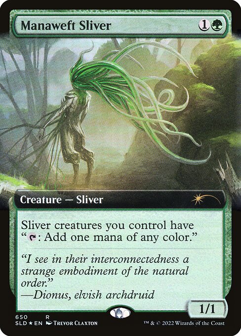 Manaweft Sliver - Foil
