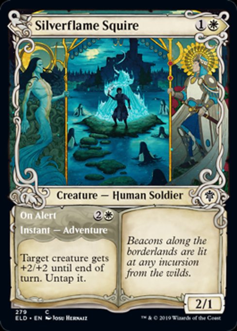 Silverflame Squire // On Alert