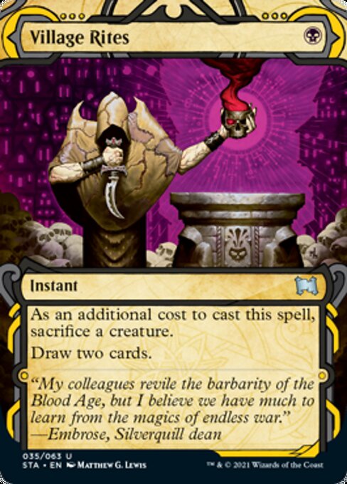 Village Rites - Foil-Etched