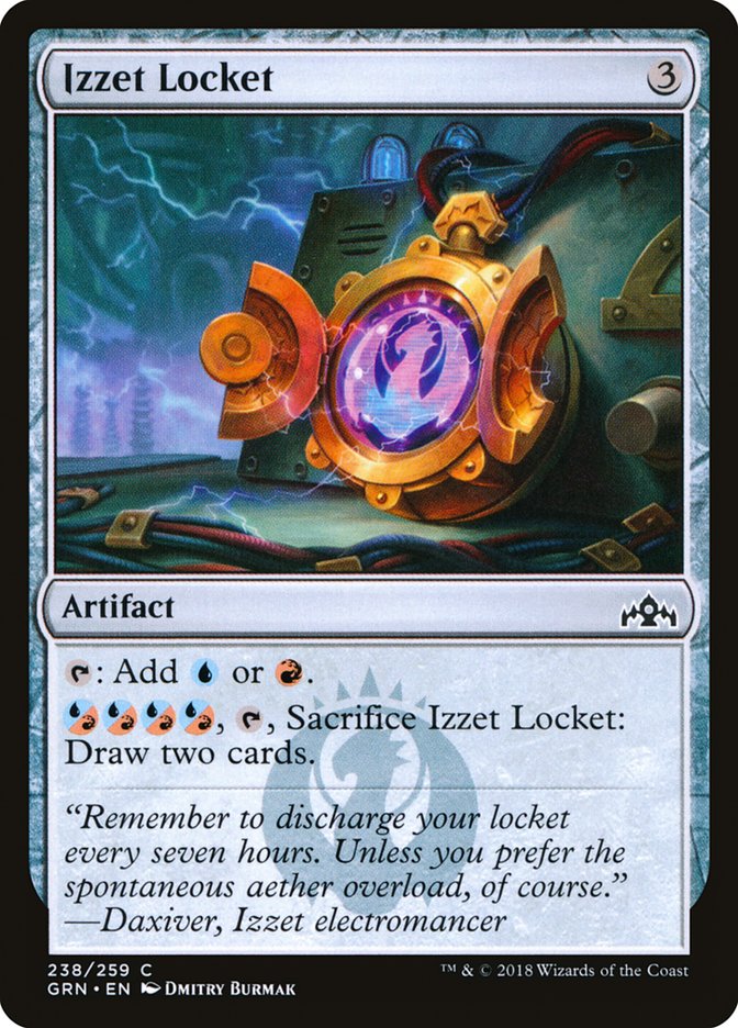 Izzet Locket - Foil