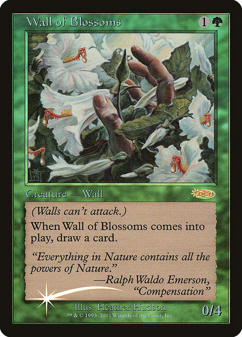 Wall of Blossoms - Foil - FNM Promo