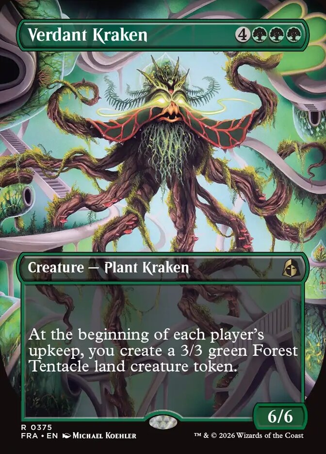 Verdant Kraken - Foil