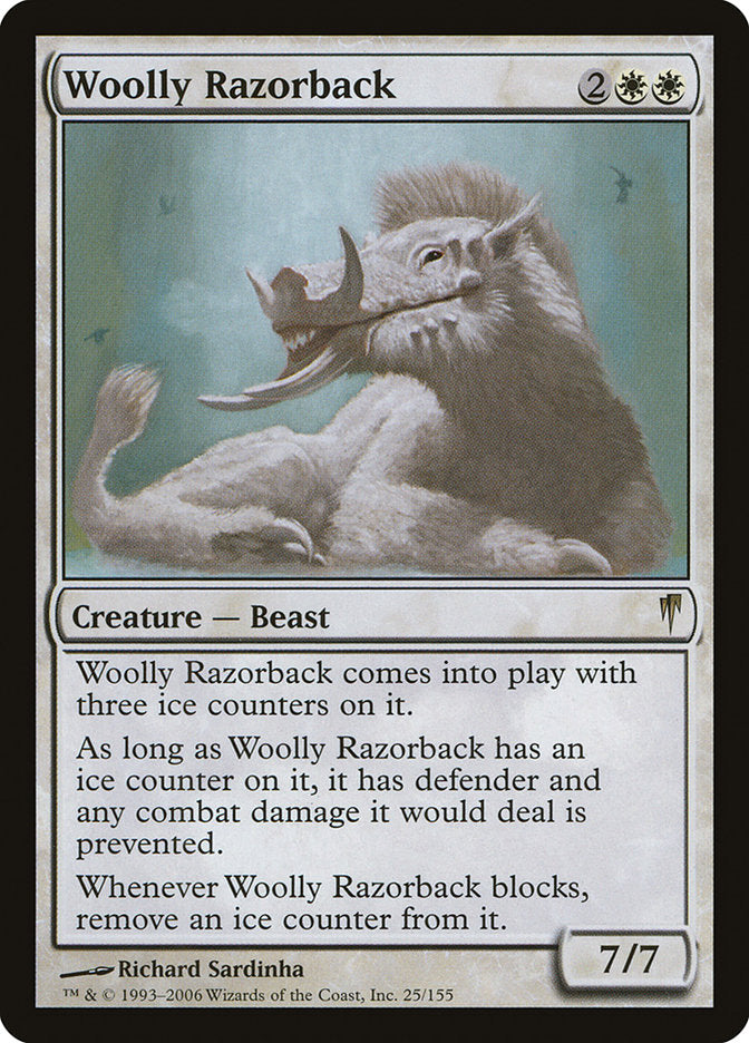 Woolly Razorback - Foil