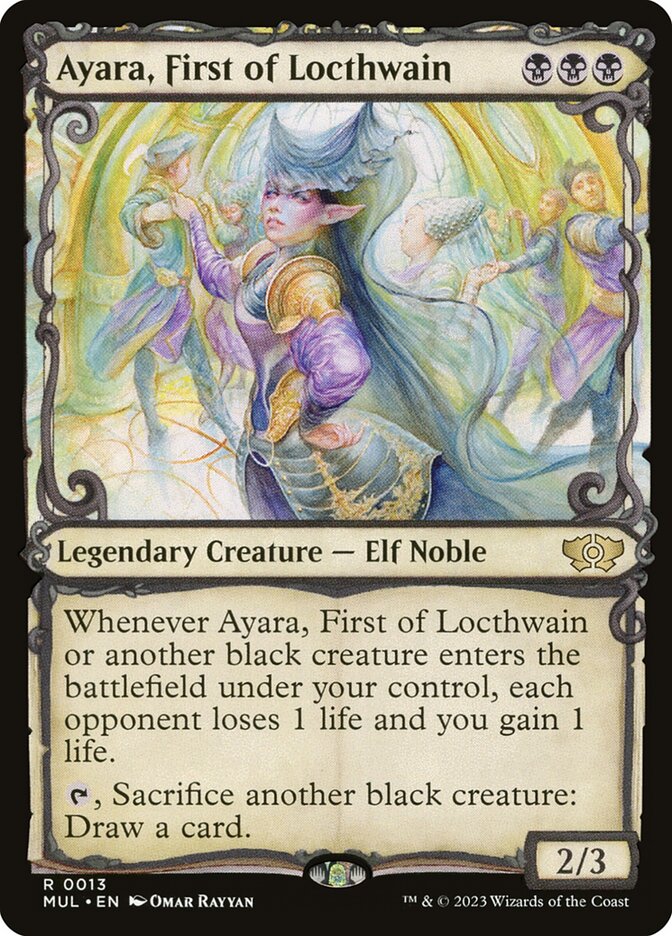Ayara, First of Locthwain - Foil